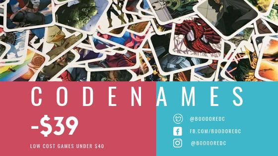 Board Game Bargain – Codenames Marvel
