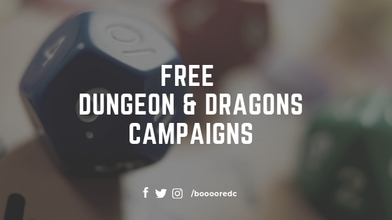 Free Dungeon & Dragons Campaigns