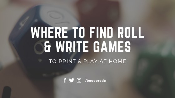  Where to find Free Roll & Write Games
