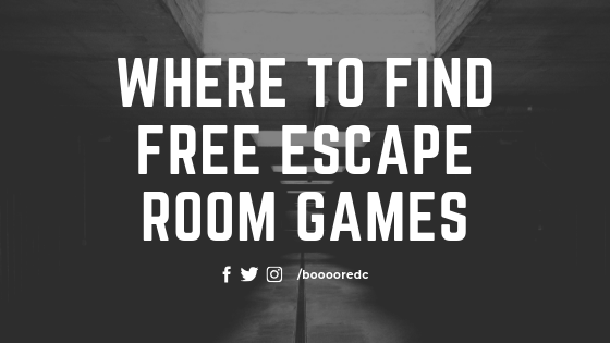 Where to find Free Escape Room Games