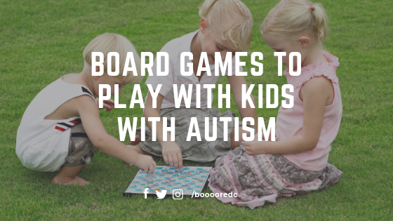 Board games to play with kids with autism