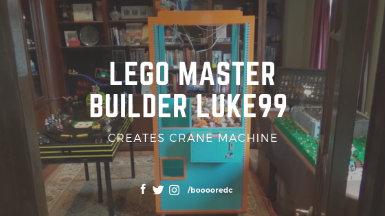  LEGO Master Builder Luke99 Creates Crane Machine