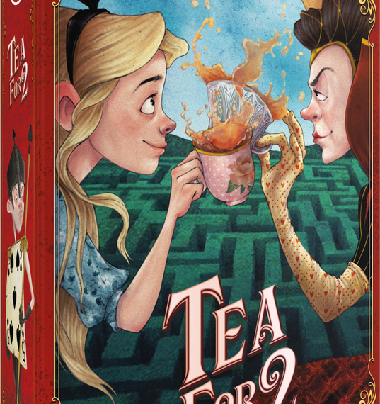  Tea for 2 deck building game Launching Next Year