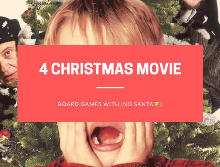 4 Christmas Movie Board Games (No Santa🎅)
