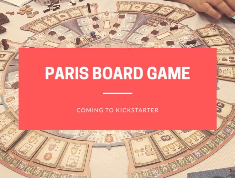  Paris Board Game Coming to Kickstarter