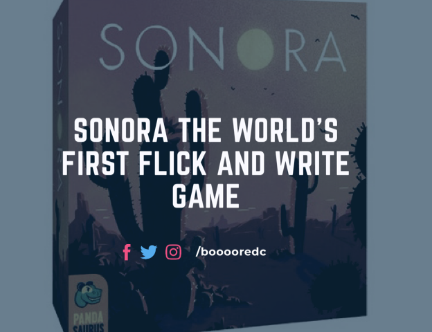 Sonora The world’s first Flick and Write game