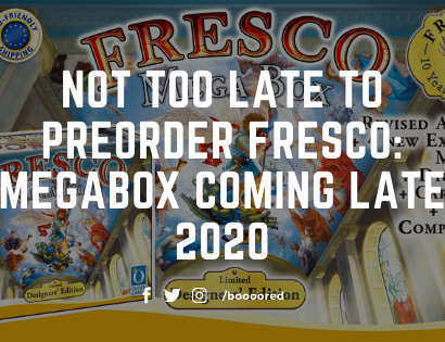 Not too Late to Preorder Fresco: MegaBox Coming Late 2020