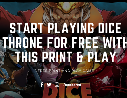 Start Playing Dice Throne For Free with this Print & Play