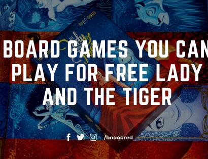Board Games you can play for Free Lady and The Tiger