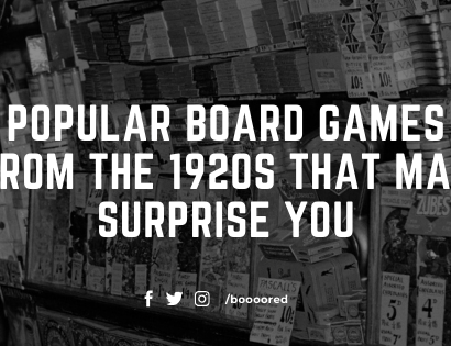 Popular Board Games from the 1920s that may surprise you