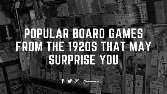  Popular Board Games from the 1920s that may surprise you