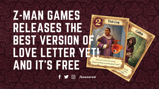 Buy Love Letter - Board Game - Zman Games