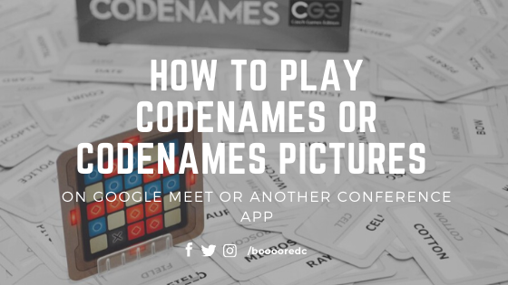 How to Play Codenames On Google Meet