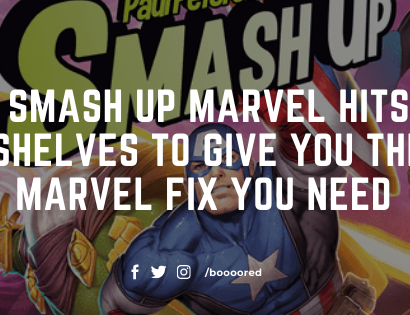 Smash Up Marvel Hits Shelves to give you the MARVEL Fix you need