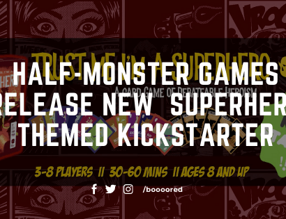 Half-Monster Games Release New  Superhero Themed Kickstarter