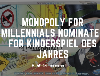 Monopoly for Millennials Nominated for Kinderspiel Des Jahres